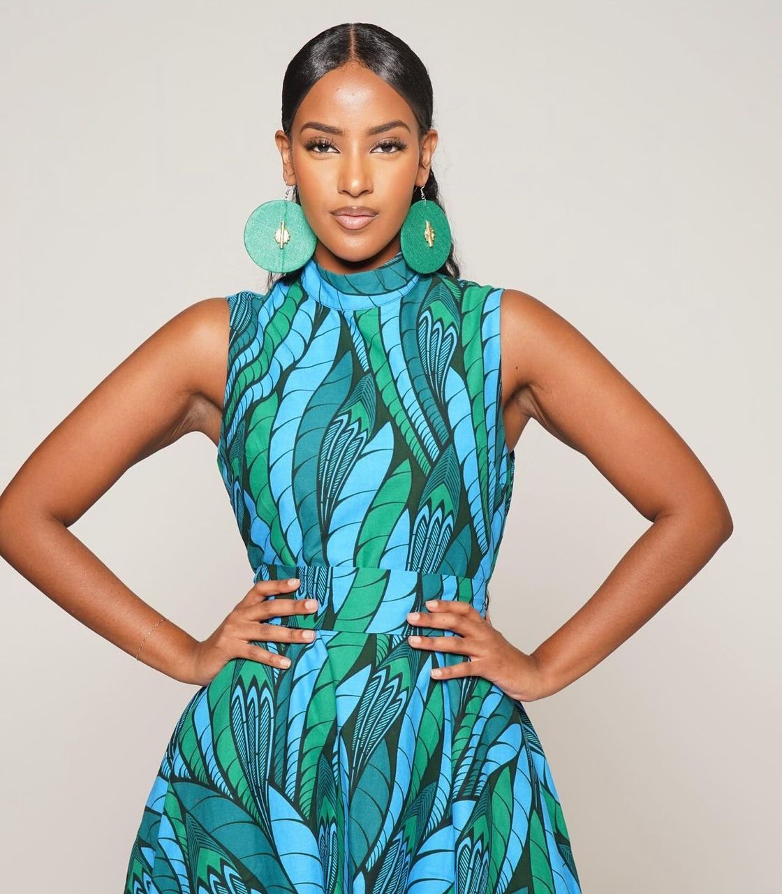 Leather Pegged Pants